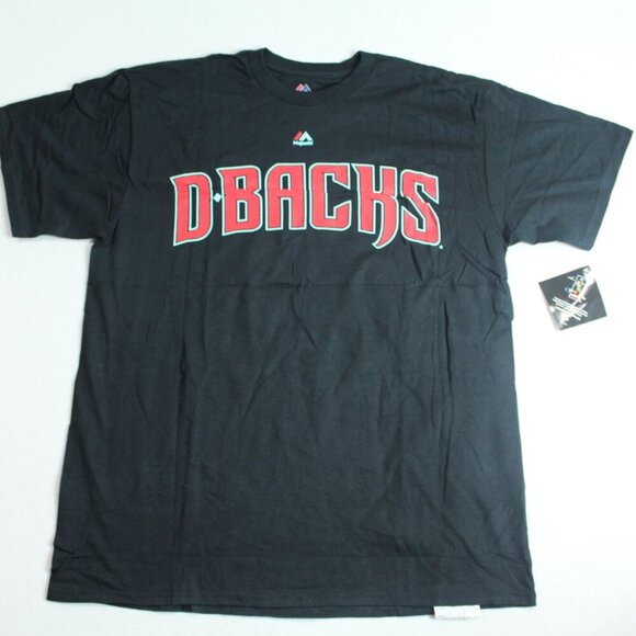 Majestic Men Arizona Diamondbacks Blue Lamb 22 Tee Shirt Size Large - Picture 1 of 16